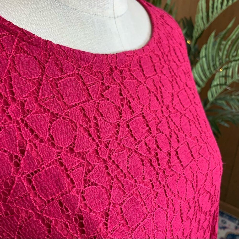 Pink Lace Dress - Picture 4 of 6